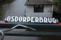 Bridge Sign Osdorpbrug At Amsterdam The Netherlands 27-6-2020 Royalty Free Stock Photo