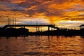 Bridge Silhouette at Sunset