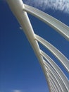 Bridge and skies