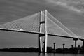 Bridge Span at Savannah, Georgia Royalty Free Stock Photo