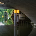 Bridge on the Spree river in Berlin