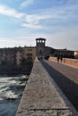 Bridge stone of Verona Royalty Free Stock Photo