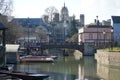 Bridge Street Punts, Cambridge, England Royalty Free Stock Photo