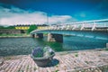 Bridge of Suomenlinna in Helsinki, Finland Royalty Free Stock Photo