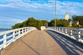 Bridge on Sveaborg island in Helsinki, Finland