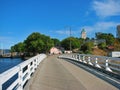 Bridge on Sveaborg island in Helsinki, Finland