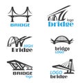 Bridge symbol logo template