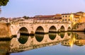 The Bridge of Tiberius in Rimini