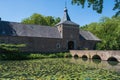 The bridge to the entrance of the castle park in Arcen / NL