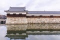 Most na vstup na hirošima hrad stena na chrániť 