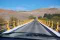 Bridge to the Foothills of the Andes Mountains