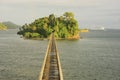 Bridge to Nowhere, Samana Bay Royalty Free Stock Photo