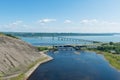 Bridge to Orleans Island Royalty Free Stock Photo