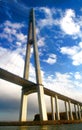 Bridge to Russky island, Vladivostok, Russia Royalty Free Stock Photo