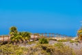 The bridge to the sandy beach Playa Paradise of the island of Cayo Largo, Cuba. Copy space for text. Royalty Free Stock Photo