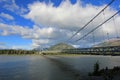 Bridge to Villa O Higgins, Carretera Austral, Chile Royalty Free Stock Photo