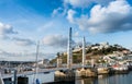 Bridge at Torquay Inner Harbour Royalty Free Stock Photo