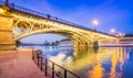 The Bridge of Triana Royalty Free Stock Photo