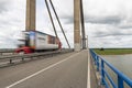 Bridge Truc over river Waal