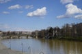 A bridge in Turin and Murazzi Royalty Free Stock Photo