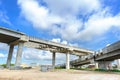 Bridge under construction Royalty Free Stock Photo