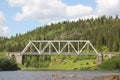 Bridge through the Usva River