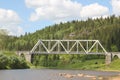 Bridge through the Usva River