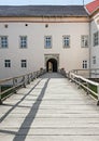 The bridge of Uzhhorod, Ungvar, in Ukraine