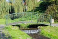 Bridge at Valley of Dreams Park in Torun