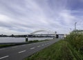 Bridge Van Brienenoordbrug in Rotterdam Royalty Free Stock Photo