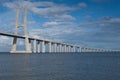 Bridge Vasco da Gama Lisbon Portugal Royalty Free Stock Photo