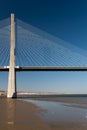 Bridge Vasco de Gama Royalty Free Stock Photo