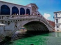 White Rialto Bridge Venice