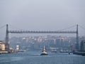 Bridge of Vizcaya, Portugalete, Bizkaia, Spain Royalty Free Stock Photo