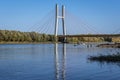 Bridge in Warsaw Royalty Free Stock Photo