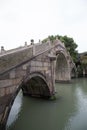 Bridge in water town Wuzhen Royalty Free Stock Photo