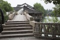 Bridge in water town Wuzhen Royalty Free Stock Photo