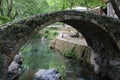 Bridge, waterfalls, river at the old town of Livadeia, in Boeotia region, Central Greece, Greece