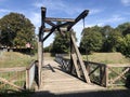 Bridge at the Wesel citadel Royalty Free Stock Photo