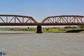 The bridge on White Nile River, Khartoum, Sudan