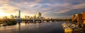 Bridge and yacht boat club in Boston city