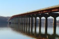 Natchez Trace Bridge Tenn River HDR Royalty Free Stock Photo