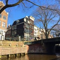 Bridges in Amsterdam Royalty Free Stock Photo