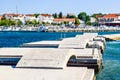 The Vodice cityscape