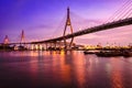 Bridges and beautiful evening light.