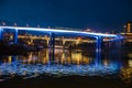 The bridges of Chongqing in night