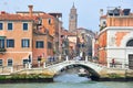 Bridges in city of Venice, Italy Royalty Free Stock Photo