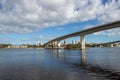 Bridges over the Halifax River in Florida Royalty Free Stock Photo