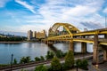 The bridges of Pittsburgh, Pennsylvania Royalty Free Stock Photo