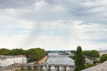 Bridges Pont de Verdun in Angers, France